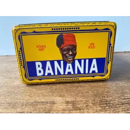 BOITE BANANIA  EPICES  11.50CM X7CM X 16.80CM