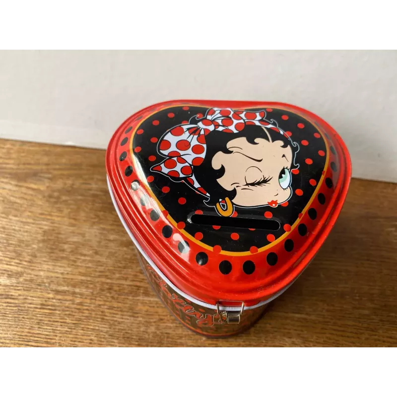 TIRELIRE  BETTY BOOP  11.50CM  X  10.50CM