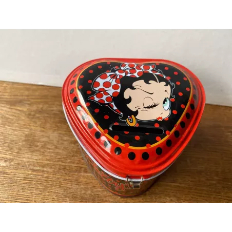 TIRELIRE  BETTY BOOP  11.50CM  X  10.50CM