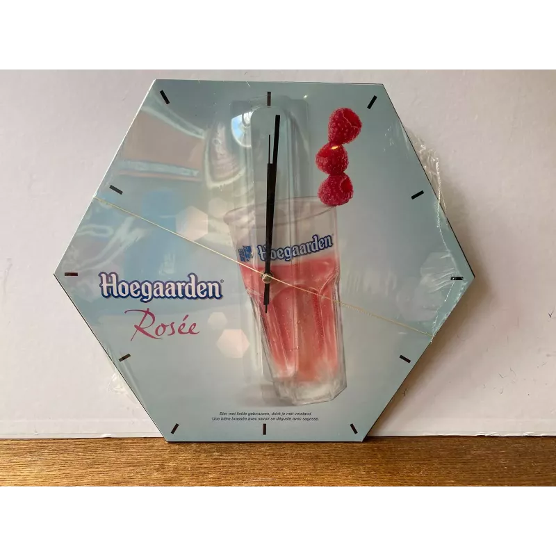 PENDULE  HOEGAARDEN  SOUS BLISTER  35CM X30CM