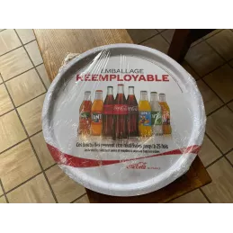 PLATEAU  COCA-COLA  DIAMETRE 42CM