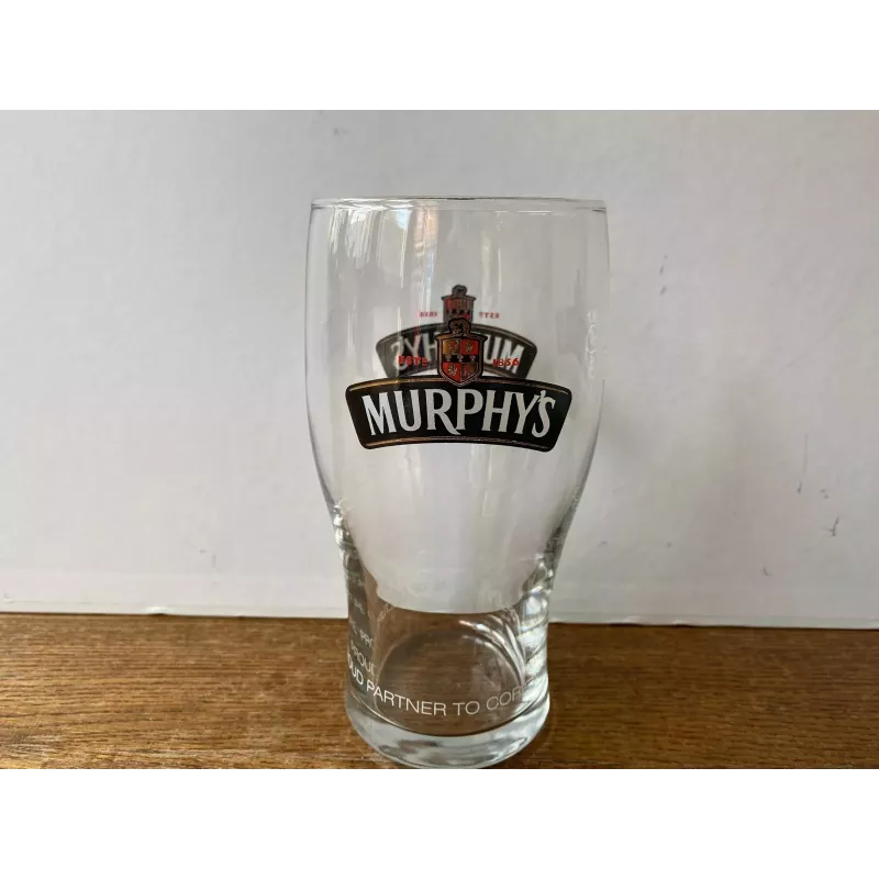 1 VERRE MURPHY'S 50CL  HT 16CM