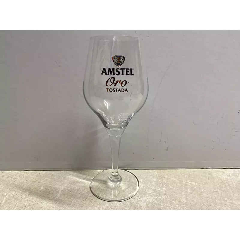 1 VERRE AMSTEL  ORO TOSTADA 33CL HT 23.30CM