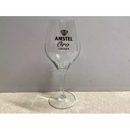 1 VERRE AMSTEL  ORO TOSTADA 33CL HT 23.30CM