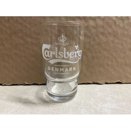 1 VERRE CARLSBERG  25CL HT 12CM