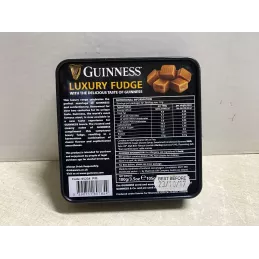BOITE BONBONS GUINNESS  10CM X10CM X2.50CM