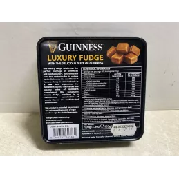 BOITE BONBONS GUINNESS  10CM X10CM X2.50CM