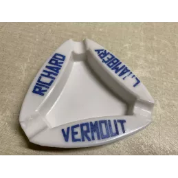CENDRIER  VERMOUT RICHARD CHAMBERY  11.50CM X11.50CM