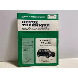 REVUE TECHNIQUE  AUTOMOBILE RENAULT  R5TL 5GTL   ET R5 SOCIETE