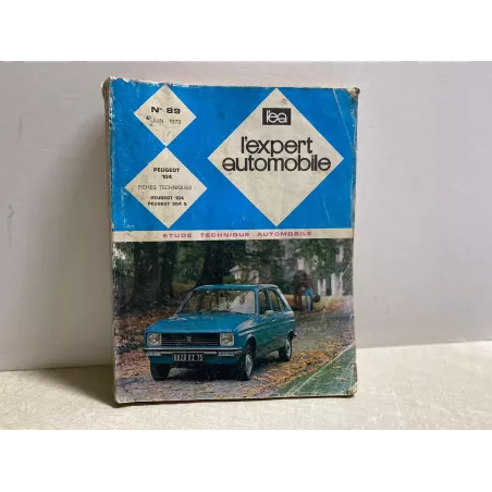 L'EXPERT AUTOMOBILE  No 89  juin 1973  PEUGEOT  104
