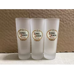 3 VERRES  LONG JOHN  GIVRES  22CL HT 15CM