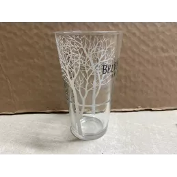 3 VERRES VODKA BELVEDERE  34CL HT 13.90CM