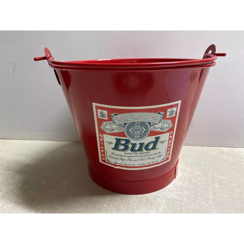 SEAU BUD  DIAMETRE 20CM  HT 16CM