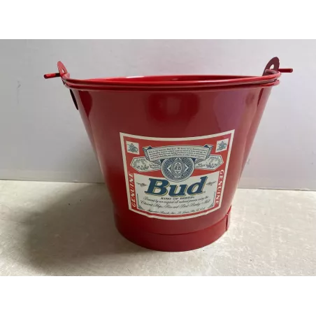 SEAU BUD  DIAMETRE 20CM  HT 16CM