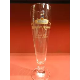 6 VERRES  FISCHER  RESERVE AMBREE  25CL