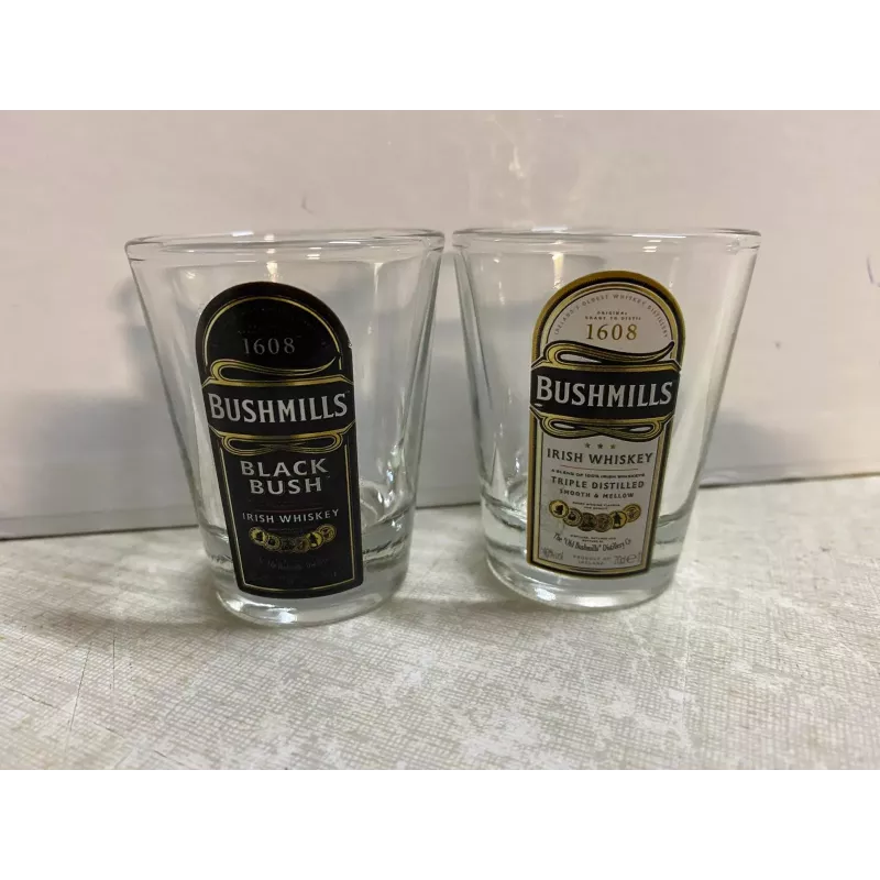 2 SHOOTERS  BUSHMILLS  3 CL