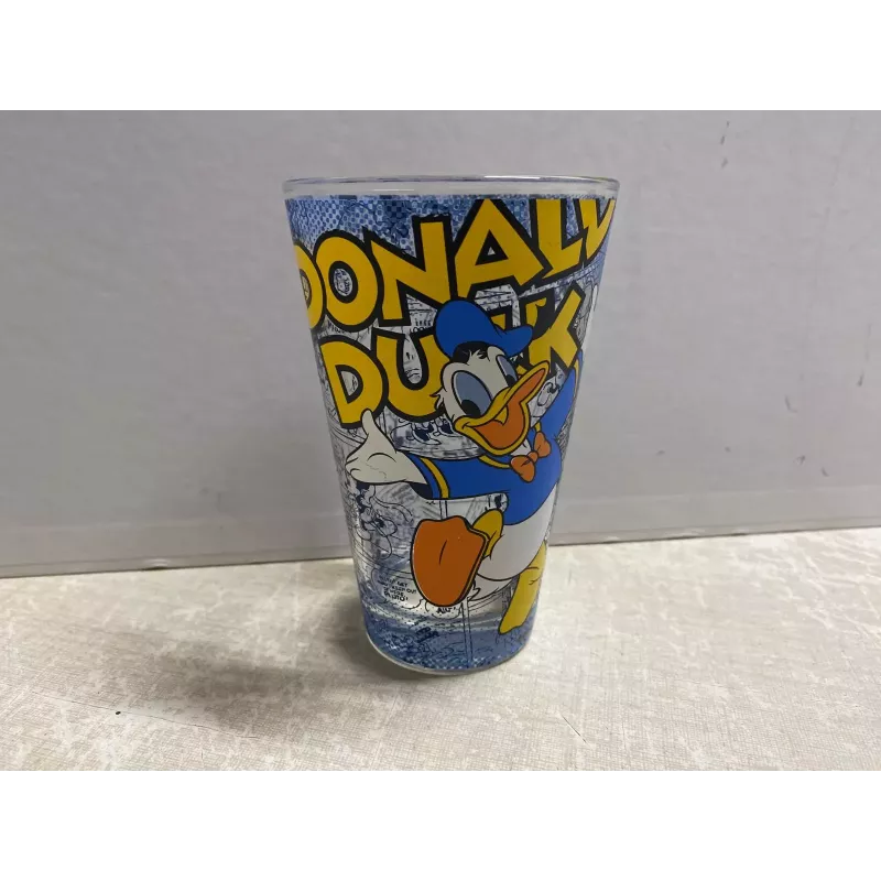 1 VERRE DONALD  DUCK 25CL  HT 12.40CM