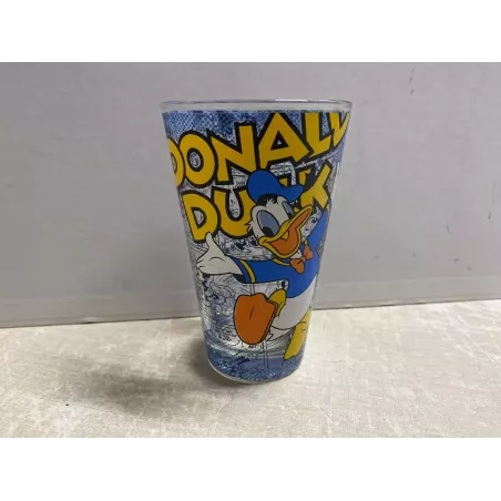 1 VERRE DONALD  DUCK 25CL  HT 12.40CM