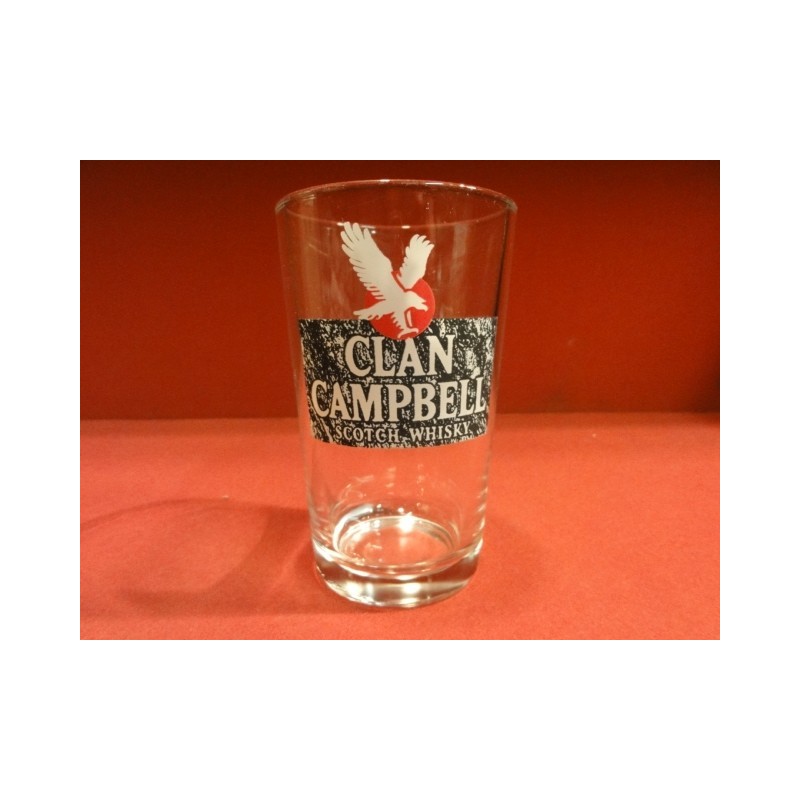 1 VERRE WHISKY  CLAN CAMPBELL 