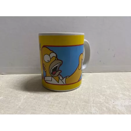MUG  HOMER  SIMPSON  HT 9.20CM  ANNEE 2000