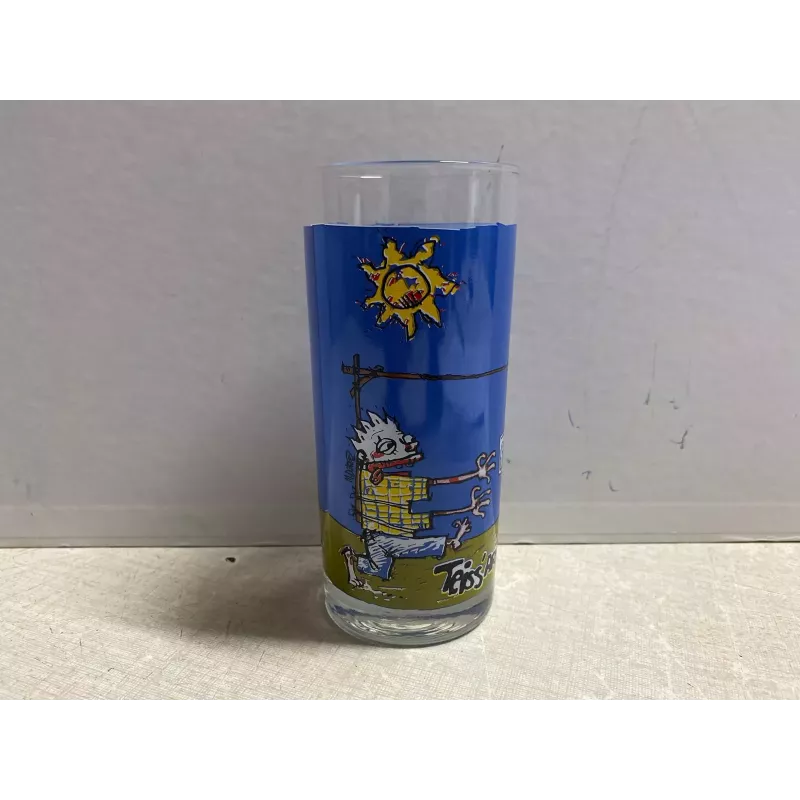 1 VERRE TEISSEIRE  COLLECTOR  TEISS'ART HT 13.50CM