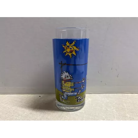 1 VERRE TEISSEIRE  COLLECTOR  TEISS'ART HT 13.50CM