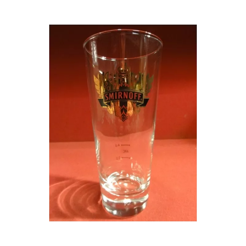 6 VERRES SMIRNOFF 