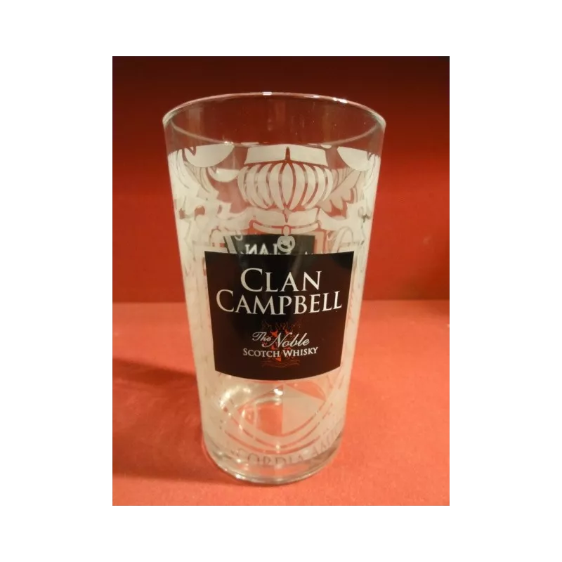 6 VERRES CLAN CAMPBELL  EVASES  28CL