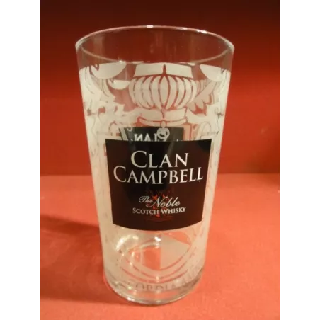 6 VERRES CLAN CAMPBELL  EVASES  28CL