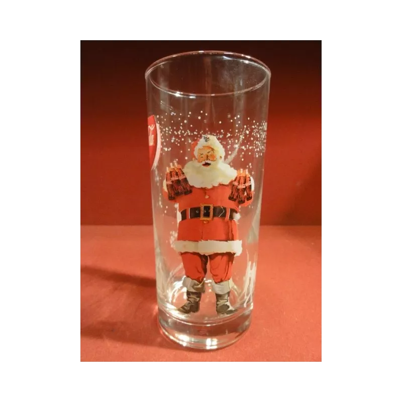 1 VERRE COCA-COLA  PERE NOEL