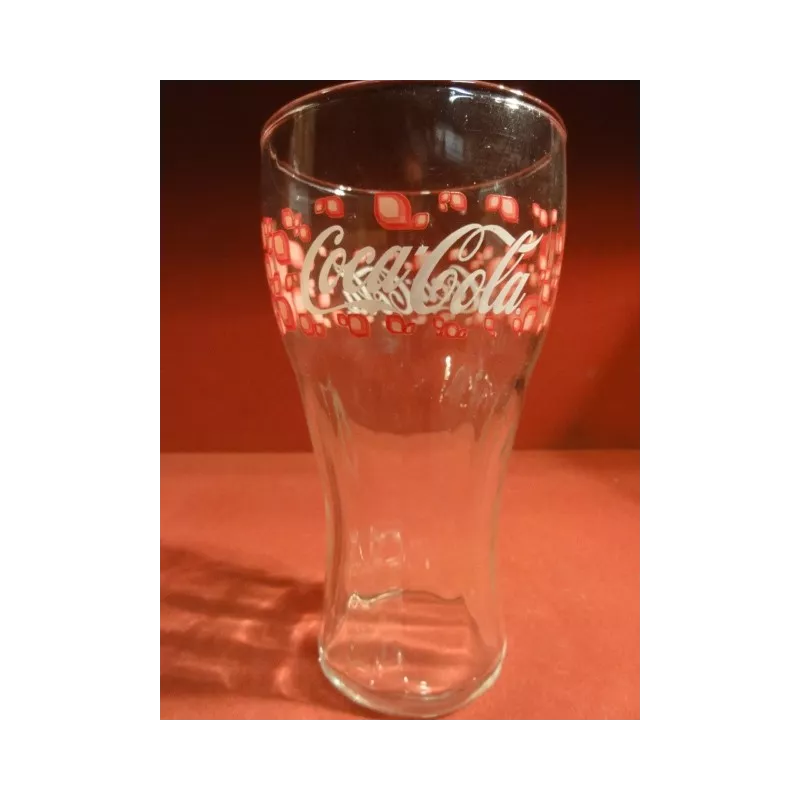 1 VERRE COCA-COLA SERIE  ROUGE 