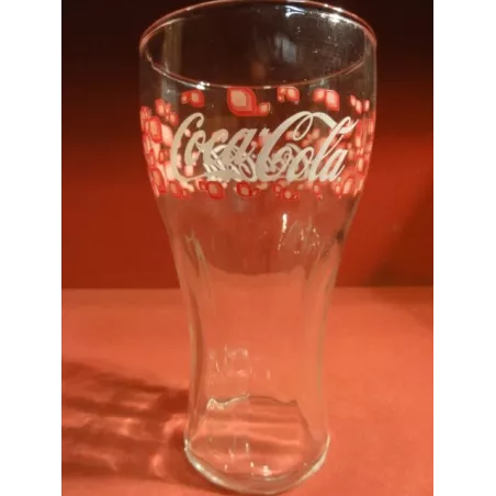 1 VERRE COCA-COLA SERIE  ROUGE 