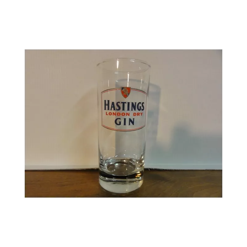 6  VERRES HASTINGS GIN 