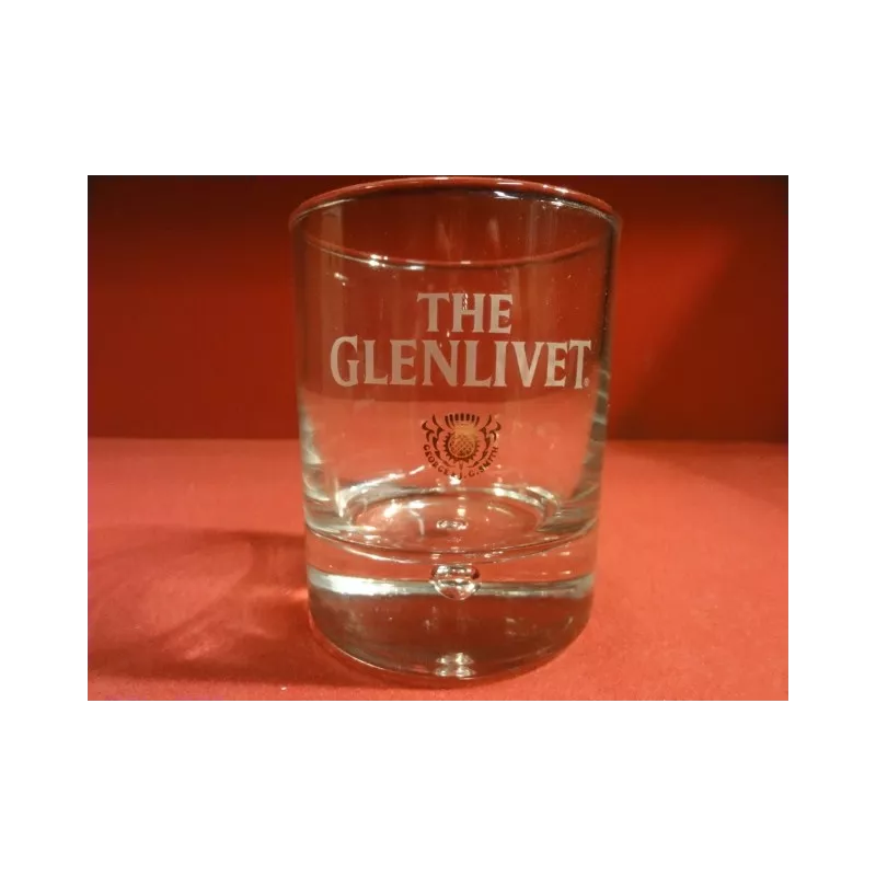 6 VERRES WHISKY  THE  GLENLIVET 