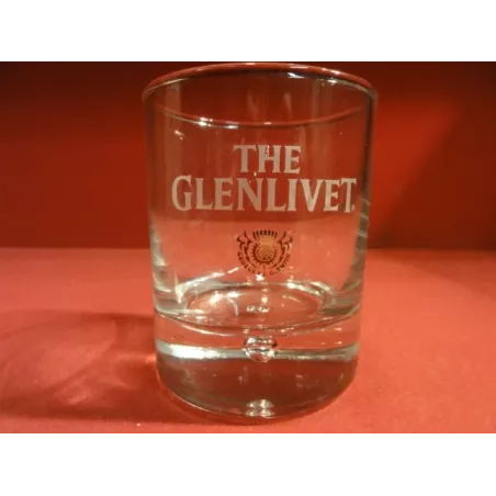 6 VERRES WHISKY  THE  GLENLIVET 