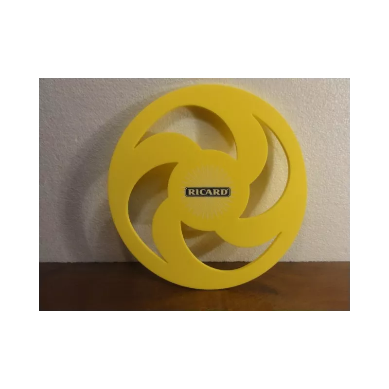 1 FRISBEE RICARD JAUNE 