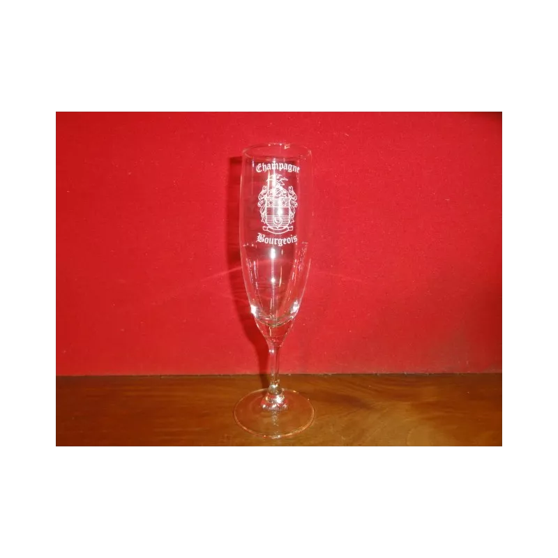 6 FLUTES CHAMPAGNE  BOURGEOIS