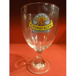 6 VERRES GRIMBERGEN 50CL LOGO BLEU 