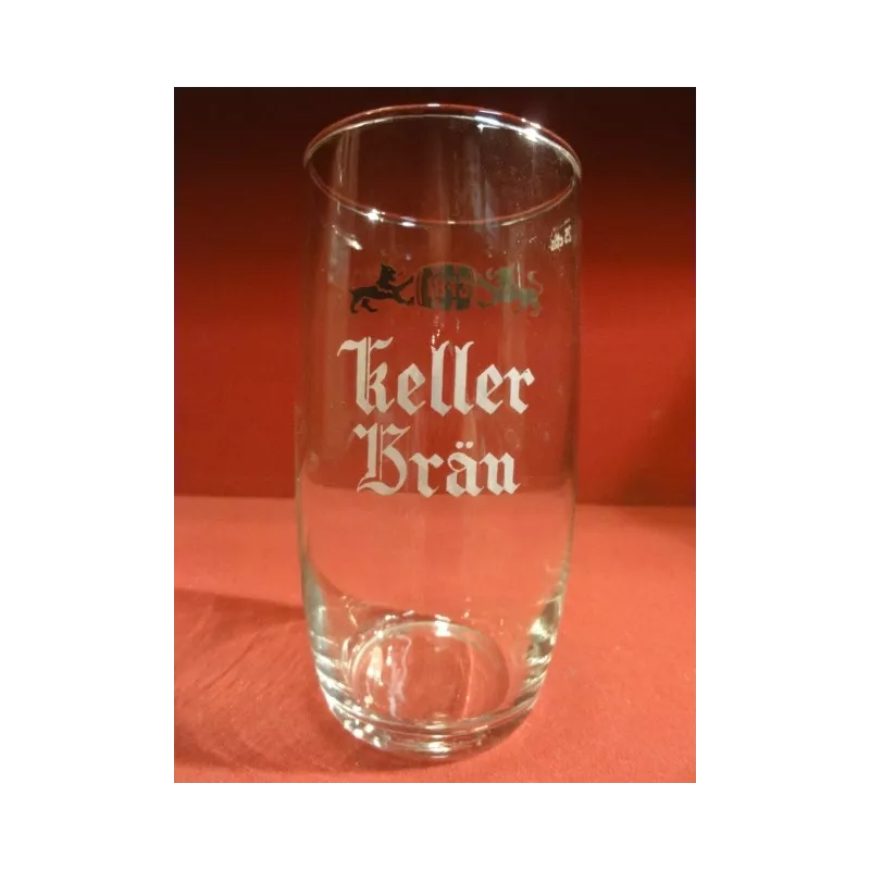 1 VERRE  KELLER BRAU 25 CL