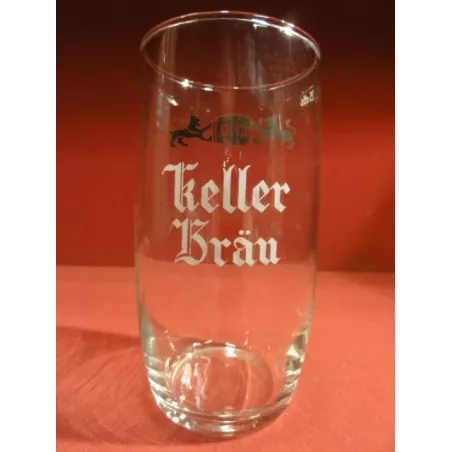 1 VERRE  KELLER BRAU 25 CL