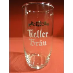 1 VERRE  KELLER BRAU 25 CL