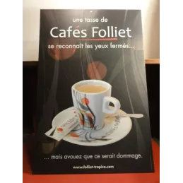 1 CARTON  CAFE   FOLLIET  60 X 40