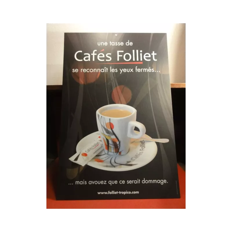 1 CARTON  CAFE   FOLLIET  60 X 40