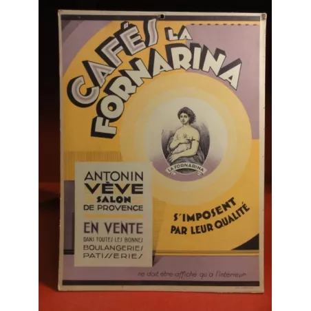 1 CARTON  CAFE LA FORNARINA 
