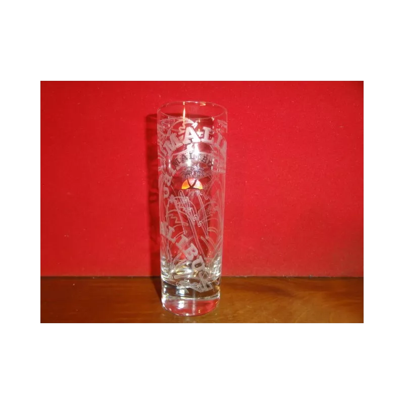 6 VERRES MALIBU TUBO 