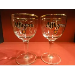 DEUX VERRES AFFLIGEM 25CL