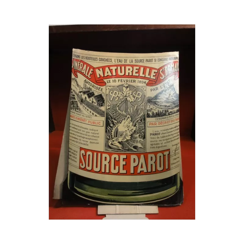 1 CARTON  SOURCE PAROT BOUTEILLE 