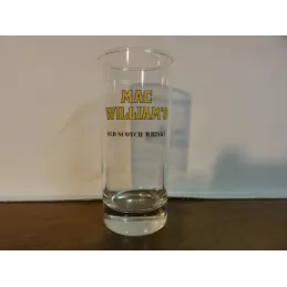 6 VERRES  MAC WILLIAM'S WHISKY 