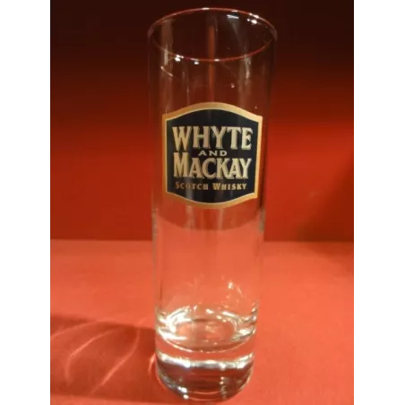 6 VERRES WHISKY  WHYTE AND MACKAY