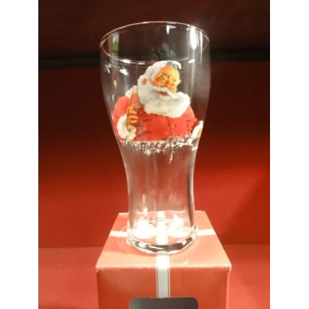 1 VERRE COCA-COLA  PERE NOEL